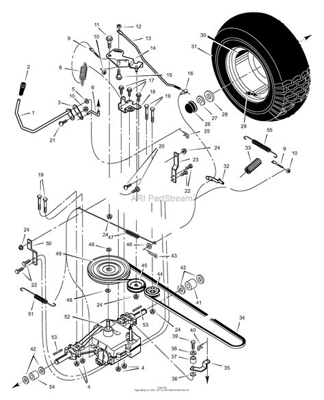 mtd wiring diagram lawn tractor. . Murray lawn mower manual belt diagram